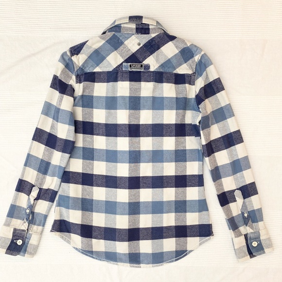 Vintage SuperDry Shirt Jacket - Picture 11 of 12